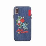 I8EMB-DB074 iPhone XS/iPhone X シェルケース/ハンドメイド刺繍/Wildling Collection/Hummingbird Skinarma