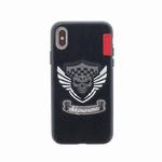 I8EMB-BK124 iPhone XS/iPhone X シェルケース/ハンドメイド刺繍/Motocross Collection/Dirt road Skinarma