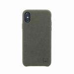 IP8HYB-FELGRN iPhone XS/iPhone X シェル型ケース/スリムファブリック/Feltro/Olive(Green) 薄型 uniq(ユニーク)
