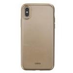 IP8HYB-GLCFGLD iPhone XS/iPhone X シェル型ケース/メタルソフト/Clear Luxe Glacier Frost/Gold Froz(Gold) uniq(ユニーク)