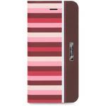 LP-I6SDLKNRD iPhone 6 iPhone 6s [KANADE] デザインPUレザーカバー レッド スタンド機能 LEPLUS