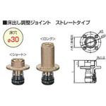 SMYL13S エスロカチットS 床出し調整ジョイント ストレートタイプ(ロング) セキスイ