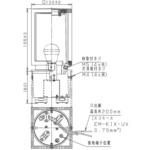 OH1000用ローポールライトポール Panasonic(パナソニック)
