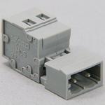 スプリング式コネクタ メール(オス)側(ピンピッチ5mm) 231シリーズ ワゴジャパン