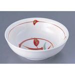 M15-33 赤絵芦取鉢 丸モ高木陶器