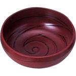 22001250 3．8寸丸鉢 渦根来 福井クラフト