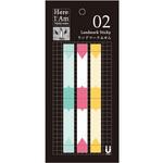 ランドマークふせん 3カラーセット＜Here I Am Sticky series＞ ロジック