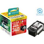 BC-340リサイクルインクカートリッジ ブラック(顔料) エコリカ