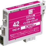ECI-E42M ICM42 リサイクルインクカートリッジ マゼンタ(顔料) エコリカ
