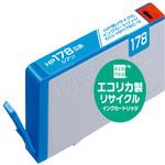 ECI-HP178C-V CB318HJ対応リサイクルインクカートリッジ シアン(染料) エコリカ