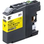 ECI-BR211Y LC211Y リサイクルインクカートリッジ イエロー エコリカ