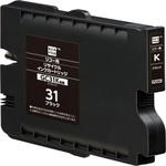 ECI-RC31B GC31Kリサイクルインクカートリッジ ブラック(顔料) エコリカ