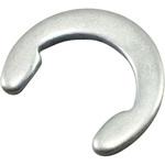 クリセント形止め輪(鉄/三価ホワイト)(パック品) オチアイ
