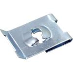 ねじ式スピードナット J形(鉄/三価ホワイト)(パック品) オチアイ