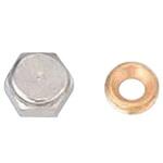 A-11 ECO-BS 鏡止めナットA(黄銅(低カドミ材)/ニッケル)(パック品) 大阪魂