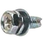 (+)アプセットタッピンねじ 3種溝付C-1形P=3(SW(+)JISW組込)(鉄/3価ホワイト)(小箱) 大阪魂
