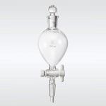 透明摺合せ分液ロート球型 三商