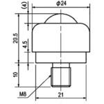 ボールキャスター(クリーンルーム対応) 栃木屋