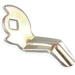 平面扉用止め金具(止め金具) 栃木屋 ロック、鍵、キー 【通販モノタロウ】