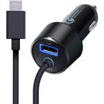 MPA-CCCQ03BK シガーチャージャー/Type-C(QuickCharge3.0対応)100cm/1USBポート(自動識別)/2.4A エレコム