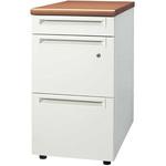 UJデスク 脇机 シリンダー錠タイプ プラス(家具)