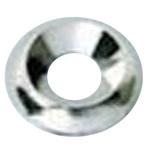 M6×16×3.3 山形座金(ローゼットワッシャー)(黄銅(低カドミ材)/3価ホワイト)(小箱) 大阪魂