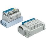 SS5Y3-52-BASE - プラグイン金属ベース: Dサブコネクタ、フラットケーブルコネクタ、PCワイヤリング対応(SS5Y3-52P2) SMC