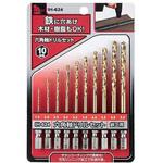 IH-624 六角軸チタンドリル10P iHelp