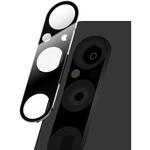 LN-23SX1FGLENC Xperia 1 V レンズ保護ガラスフィルム 「GLASS PREMIUM FILM」 レンズ一体型 スーパークリア 高透過度95% LEPLUS NEXT