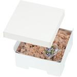 19-1302 お重箱 白(赤飯小) ヤマニパッケージ