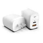 SP30WASYQM252PPW AC充電器 Type-C & USB-A 30W ホワイト シリコンパワー(Silicon Power)