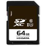 SDXCカード UHSⅠ 64GB I ・O DATA(アイ・オー・データ)