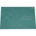 - カッターマット 再生PVC製 5層タイプ グリーン色 モノタロウ 43100323