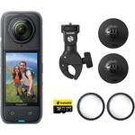 360度アクションカメラ Insta360 X4 モーターサイクルキット(本体+バイクキット+128G) insta360