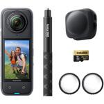 360度アクションカメラ Insta360 X4 エクスプローラーキット(本体+114cm自撮り棒+レンズキャップ+256G) insta360