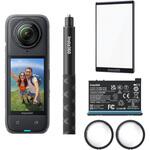 360度アクションカメラ Insta360 X4 アクションキット(本体+114cm自撮り棒+スクリーンプロテクター+予備バッテリー) insta360