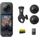 360度アクションカメラ Insta360 X5 モーターサイクルキット insta360