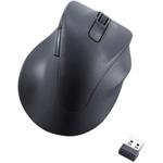 ワイヤレスマウス 無線 2.4GHz USB 静音 5ボタン 右手専用 抗菌 XLサイズ EX-G エレコム