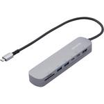 USBハブ ドッキングステーション 7-in-1 PD Type-C接続 100W出力 タイプC×2 USB-A×2 HDMI×1 SD+microSD×1 エレコム