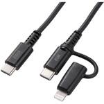 ライトニングケーブル USB TypeC サンワサプライ