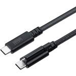 USB TypeCケーブル USB 20Gbps デュアルスクリューロック サンワサプライ