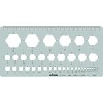 円・円周・一般用テンプレート ドラパス 製図テンプレート 【通販