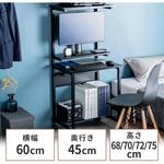 ラック シンプルタイプ キャスター付き サンワダイレクト