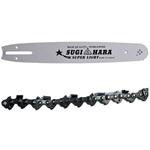スギハラガイドバー(タフチップスーパーライト)&オレゴンループチェン(21BPX)セット スギハラ(SUGIHARA)