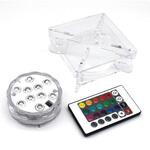 LBRGB-GSSQ-SET フィギュアステージ ライトアップベース GSSQタイプ LEDライト台座セット JTT