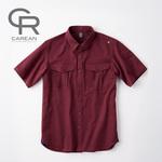 CAREAN CSY166 MATT TWILL STRETCH 半袖シャツ カーシーカシマ