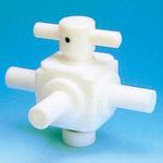 オールPTFE 三方バルブ コクゴ