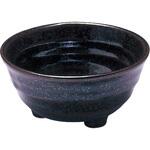 0789-0003 黒油滴六平三ッ足珍味 カネ大白木屋