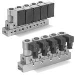 VO315 - 3ポートソレノイドバルブ/直動ポペットタイプ マニホールド用(VO315) SMC