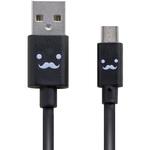 USBケーブル USB A-microB USB2.0 2A出力 難燃性 1.2m スマートフォン タブレット エレコム
